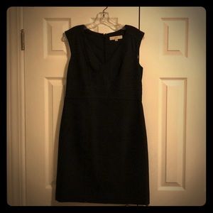 LOFT Heather grey work dress